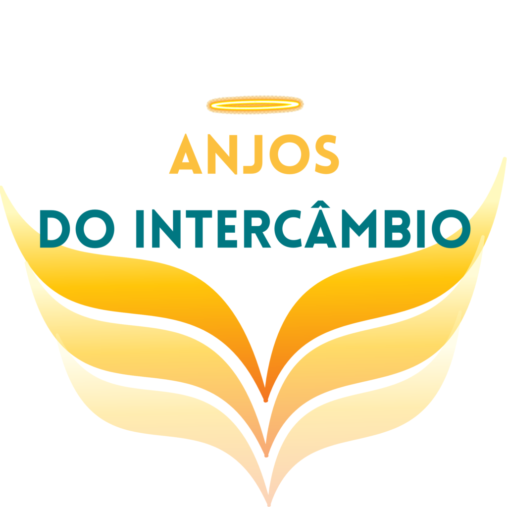 Logo Anjos do intercâmbio